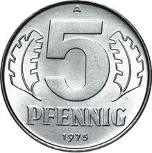 5 fenigów 1975 A  