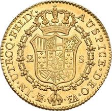 2 escudo 1807 M FA 