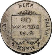20 Kreuzer 1812   