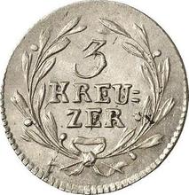 3 Kreuzer 1817   