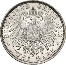 2 марки 1913 A   "Пруссия"
