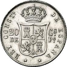 20 Centavos 1883   