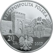 20 złotych 2007 MW  AN "Miasto średniowieczne w Toruniu"