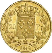 20 francos 1819 W  