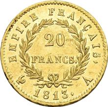 20 francos 1813 A  