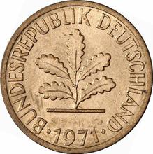 1 Pfennig 1971 D  