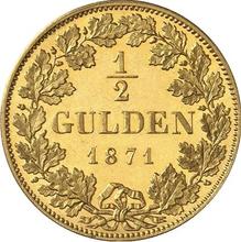 1/2 Gulden 1871   