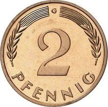 2 Pfennig 1960 G  