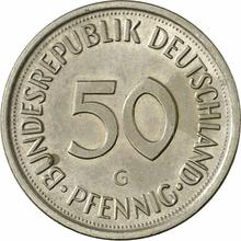 50 Pfennig 1980 G  