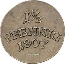 1 1/2 Pfennig 1807   