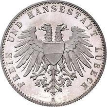 2 марки 1901 A   "Любек"
