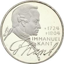 5 marcos 1974 F   "Immanuel Kant"