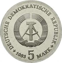 5 Mark 1983 A   "Max Planck"