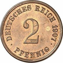 2 Pfennig 1907 G  