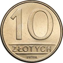10 Zlotych 1984 MW   (Probe)