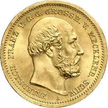 10 марок 1872 A   "Мекленбург-Шверин"