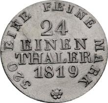1/24 Thaler 1819  I.G.S. 