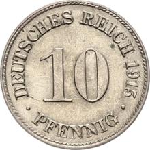 10 fenigów 1915 D  