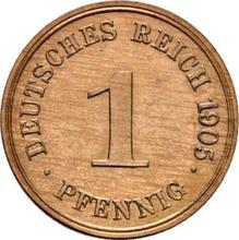 1 Pfennig 1905 G  