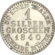 Silber Groschen 1840 A  