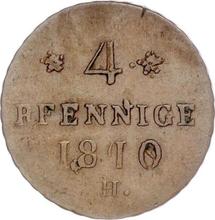 4 fenigi 1810  H 