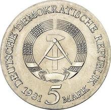 5 марок 1981    "Рименшнайдер"