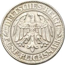 5 Reichsmarks 1929 D   "Roble"