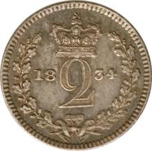 2 Pence 1834    "Maundy"