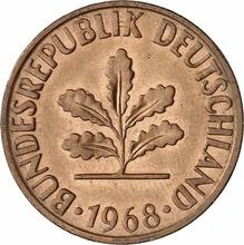 2 Pfennig 1968 G  