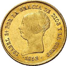 100 réales 1852   