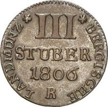 3 Stüber 1806  R 