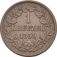1 Kreuzer 1859   