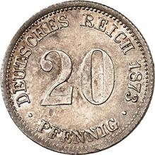 20 Pfennige 1873 H  