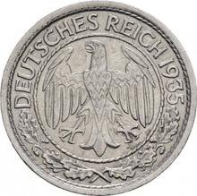50 Reichspfennig 1935 E  