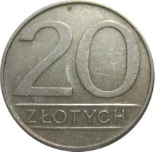20 Zlotych 1986 MW  