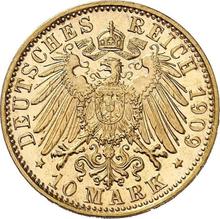 10 marek 1909 D   "Saksonia-Meiningen"