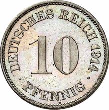 10 Pfennig 1914 J  