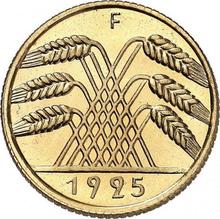 10 Reichspfennigs 1925 F  