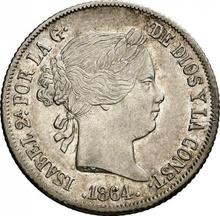 20 centavos 1864   