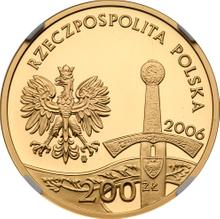 200 Zlotych 2006 MW  ET "History of the Polish Cavalry: The Piast Horseman"