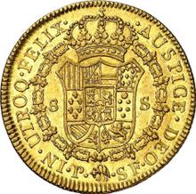 8 escudo 1787 P SF 