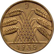 10 Reichspfennig 1935 J  