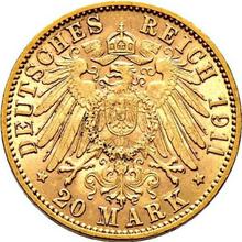 20 марок 1911 G   "Баден"
