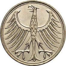 5 марок 1951 J  
