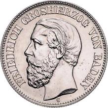 2 марки 1888 G   "Баден"