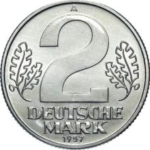 2 марки 1957 A  