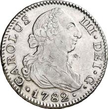 2 reales 1782 M JD 