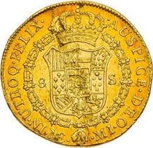 8 escudo 1784  MI 
