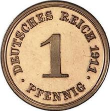1 Pfennig 1911 E  