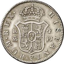 4 reales 1780 M PJ 